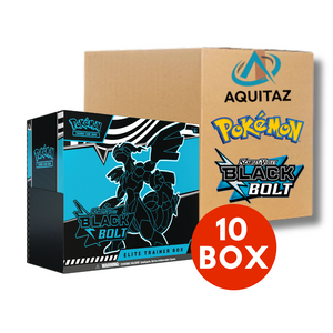 Pokémon Scarlet & Violet: Black Bolt Elite Trainer Box (ETB) Sealed Case (10 Boxar)