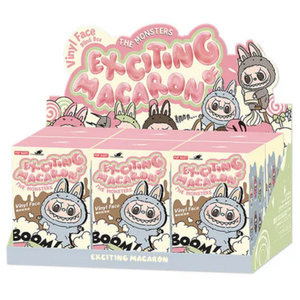 POP MART: The Monsters Labubu Exciting Macaron Series Figures Sealed Gift Case (6 PCS)