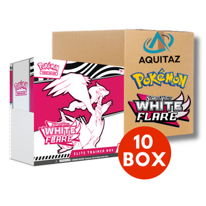 Pokémon Scarlet & Violet: White Flare Elite Trainer Box (ETB) Sealed Case (10 Boxar)
