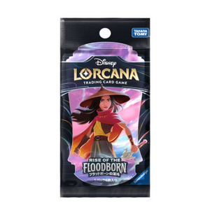 Disney Lorcana Rise of the Floodborn Booster Pack (6 Cards) (JP)