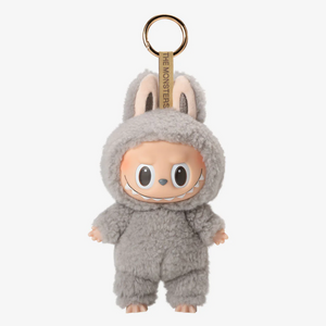POP MART: The Monsters Labubu Exciting Macaron Series Pendant Figures (Sesame Bean)