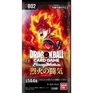 Dragon Ball Super (FB02) Fusion World: Blazing Aura Booster Pack (6 Cards) (JP)