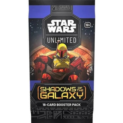 Star Wars: Unlimited Shadows of The Galaxy Booster Pack (16 Kort)