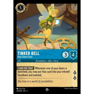 Tinker Bell - Very Clever Fairy - 157/204 - Super Rare