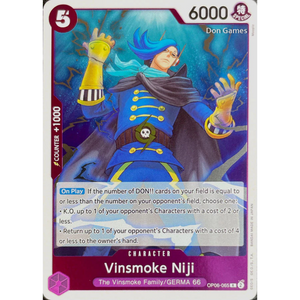 Vinsmoke Niji OP06-065 R - One Piece Kort