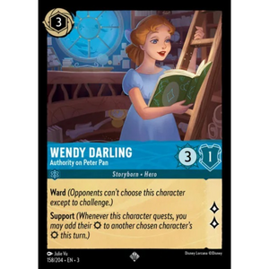 Wendy Darling - Authority on Peter Pan - 158/204 - Super Rare