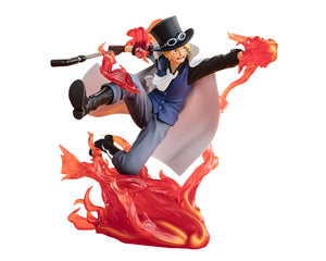 One Piece Sabo "Fire Fist Rook Check" ZERO Extra Battle PVC staty – 19 cm