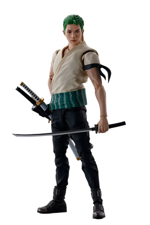 One Piece Roronoa Zoro (Netflix) S.H.Figuarts Actionfigur – 14 cm