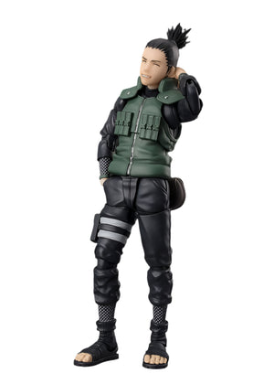 Naruto Shippuden Shikamaru Nara (Strategiskt Geni) S.H.Figuarts Actionfigur - 15 cm