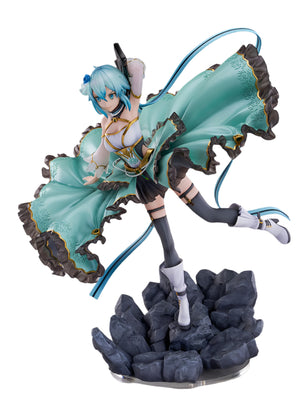 Sword Art Online Sinon Crystal Dress Shibuya Scramble Figure PVC Statuett - 29 cm