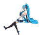 Hatsune Miku Kuroboshi Kouhaku Noodle Stopper Figur – 14 cm