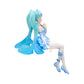 Hatsune Miku Flower Fairy Nemophila Pail Blue Noodle Stopper Figur - 15 cm