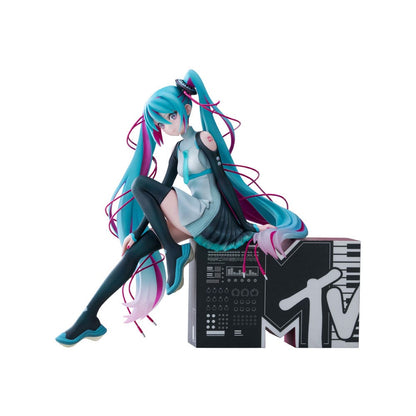 Hatsune Miku x MTV  PVC-Staty - 20 cm