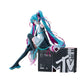 Hatsune Miku x MTV  PVC-Staty - 20 cm