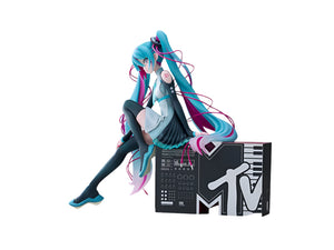 Hatsune Miku x MTV  PVC-Staty - 20 cm