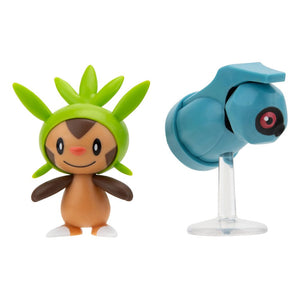 Pokémon First Partner 2-Pack Set Chespin & Beldum 5 cm