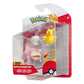 Pokémon 3-Pack Set Pikachu (Female), Litwick, Slowpoke 5 cm