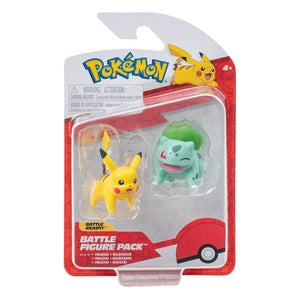 Pokémon First Partner 2-Pack Set Pikachu #1 & Bulbasaur #2