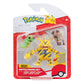 Pokémon Battle Figure 3-Pack Set Caterpie, Rockruff, & Electabuzz