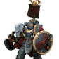 Warhammer Legion Praetor med Power Axe och Combat Shield Actionfigur - 12 cm