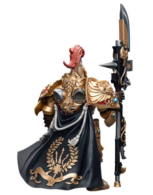 Warhammer Adeptus Custodes Shield Captain with Guardian Spear Action Figure - 12 cm