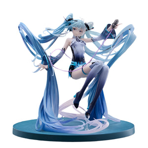 Hatsune Miku Techno-Magic PVC-staty  – 25 cm