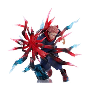 Jujutsu Kaisen Yuji Itadori Black Flash Luminasta PVC Staty– 16 cm