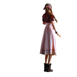 Final Fantasy VII Aerith Gainsborough Rebirth Play Arts KAI Actionfigur - 24 cm