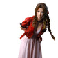 Final Fantasy VII Aerith Gainsborough Rebirth Play Arts KAI Actionfigur - 24 cm