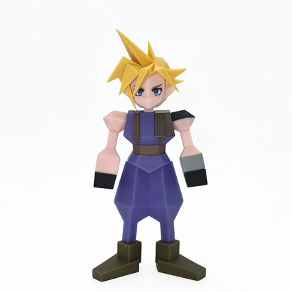 Final Fantasy VII Polygon Vinyl Figur Cloud Strife 15 cm