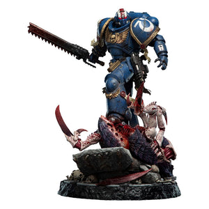 Warhammer Lieutenant Titus Battleline Edition Space Marine Staty - 63 cm