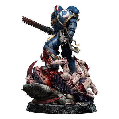 Warhammer Lieutenant Titus Battleline Edition Space Marine Staty - 63 cm