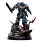 Warhammer Lieutenant Titus Battleline Edition Space Marine Staty - 63 cm