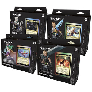 Magic The Gathering: Final Fantasy Commander Decks Display Bundle (4 Decks) (ENG)