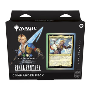 Magic The Gathering: Final Fantasy Counter Blitz Commander Deck (Final Fantasy X)