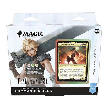 Magic The Gathering: Final Fantasy Limit Break Commander Deck Collector’s Edition (Final Fantasy VII)